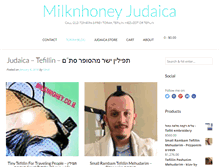 Tablet Screenshot of milknhoney.co.il